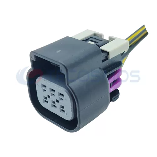 Auto Parts Automotive Waterproof Wire Harness Connector for BUICK 6-Pin Female 15355297 15418498 - image 3